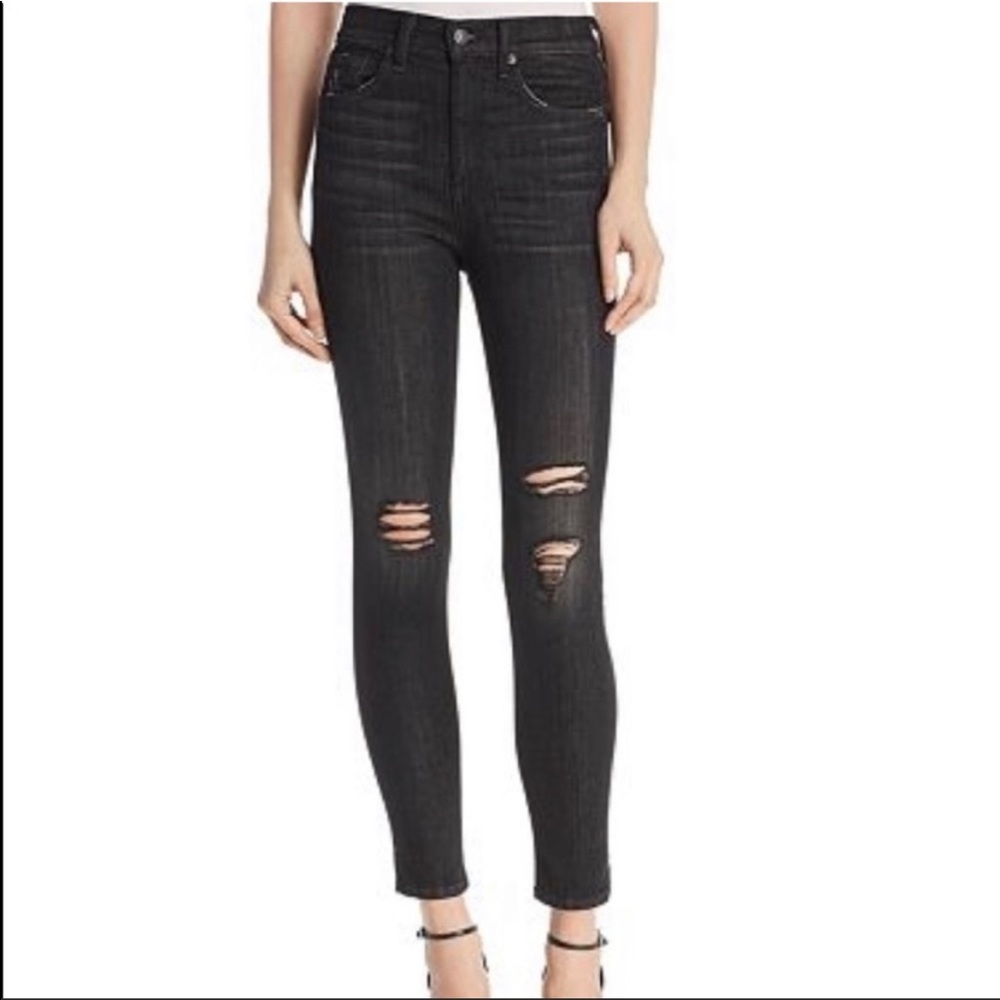 rag & bone High Rise Ankle Skinny Jeans